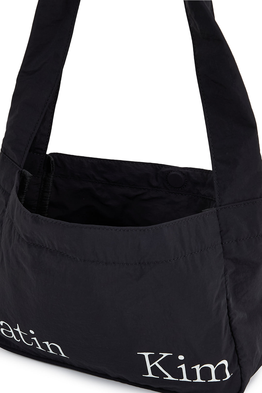 Matin Kim Crisp Mini Ecobag — Black