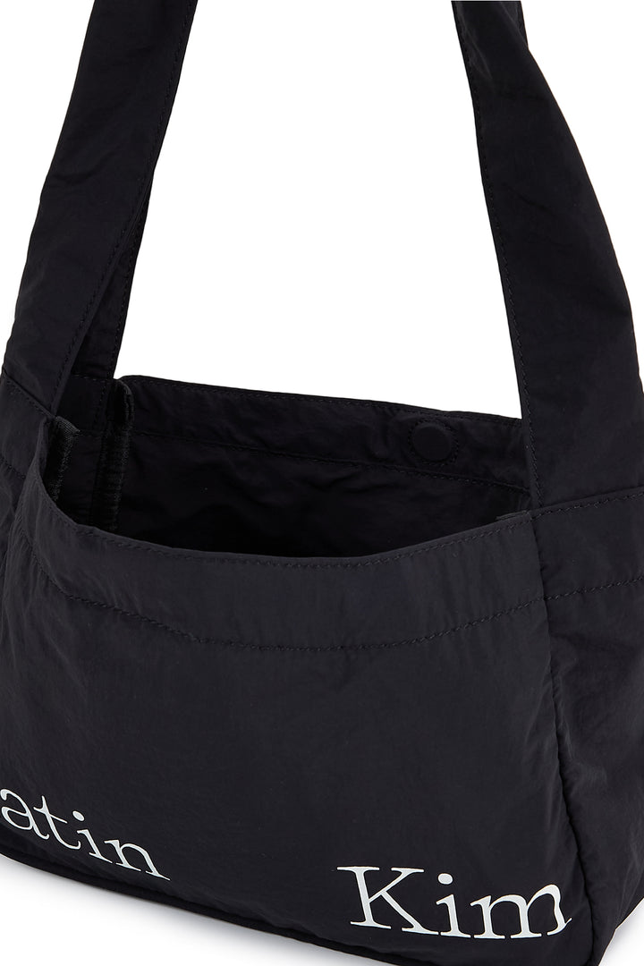 Matin Kim Crisp Mini Ecobag — Black