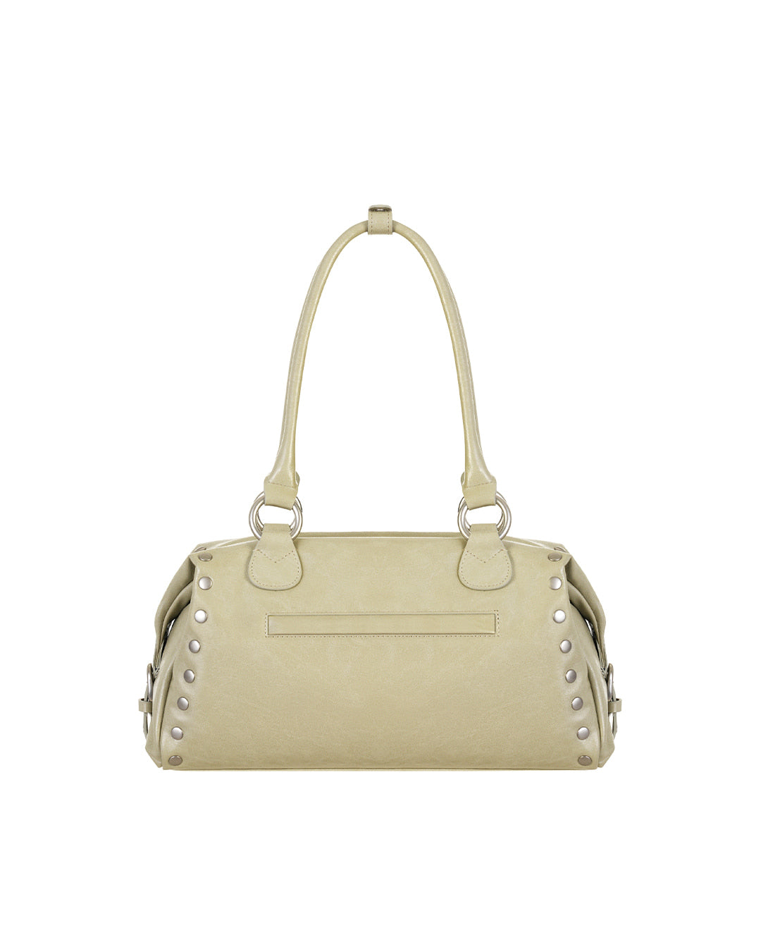 Stand Oil Zuni Bag — Washed Leather Crossbody — Stud Olive