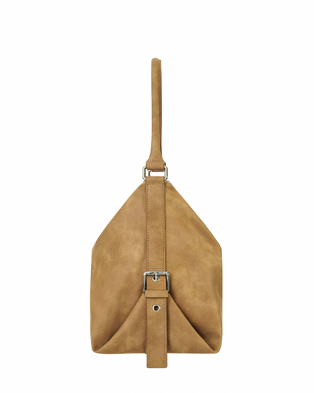 Stand Oil Mushy Bag — Nubuck Slouch Tote — Camel