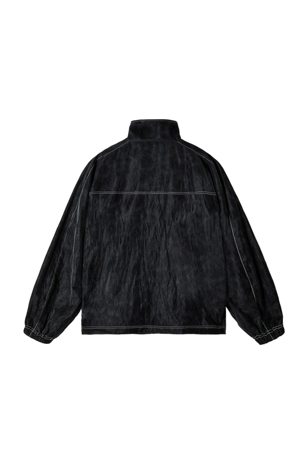 Matin Kim Stitch Point High Neck Jumper — Black