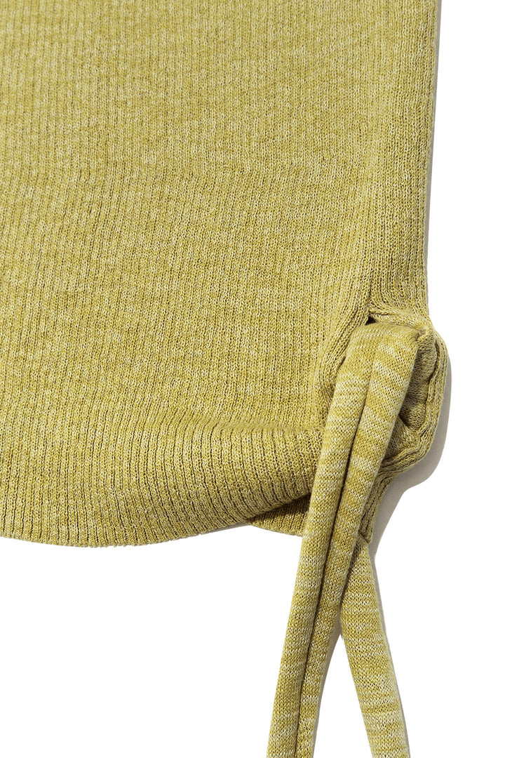 Matin Kim Side String Tube Top — Olive