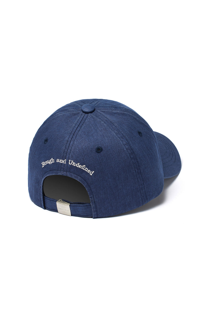 Matin Kim Volume Logo Ball Cap — Navy blue