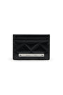 Matin Kim Puff Quilt Card Wallet — Black