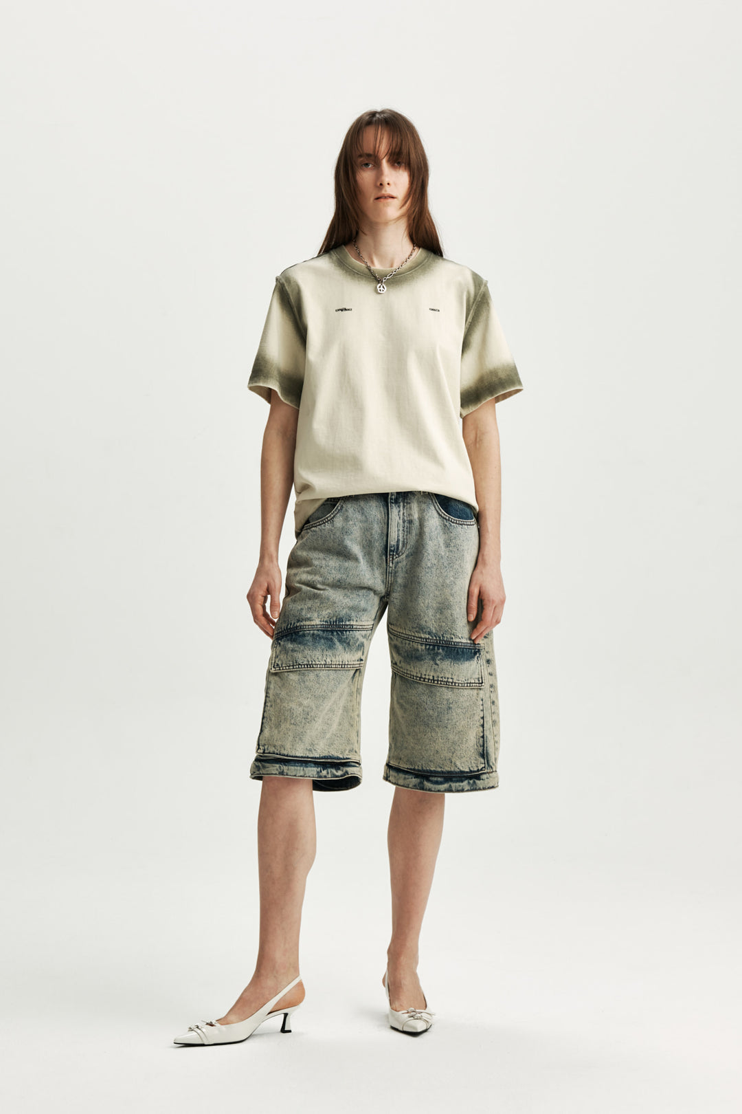 KIMMATIN Detachable Cargo Denim — Blue
