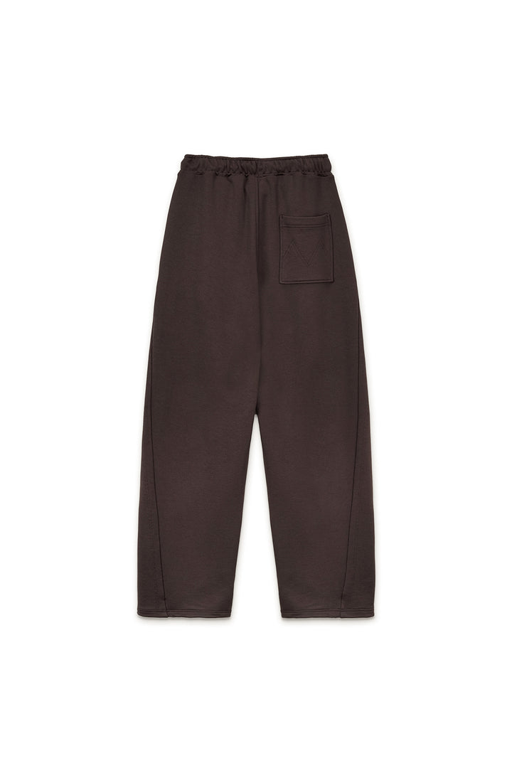 Matin Kim Back Pocket Glitter Sweatpants — Brown
