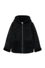 Matin Kim Reversible Hoody Mustang — Black