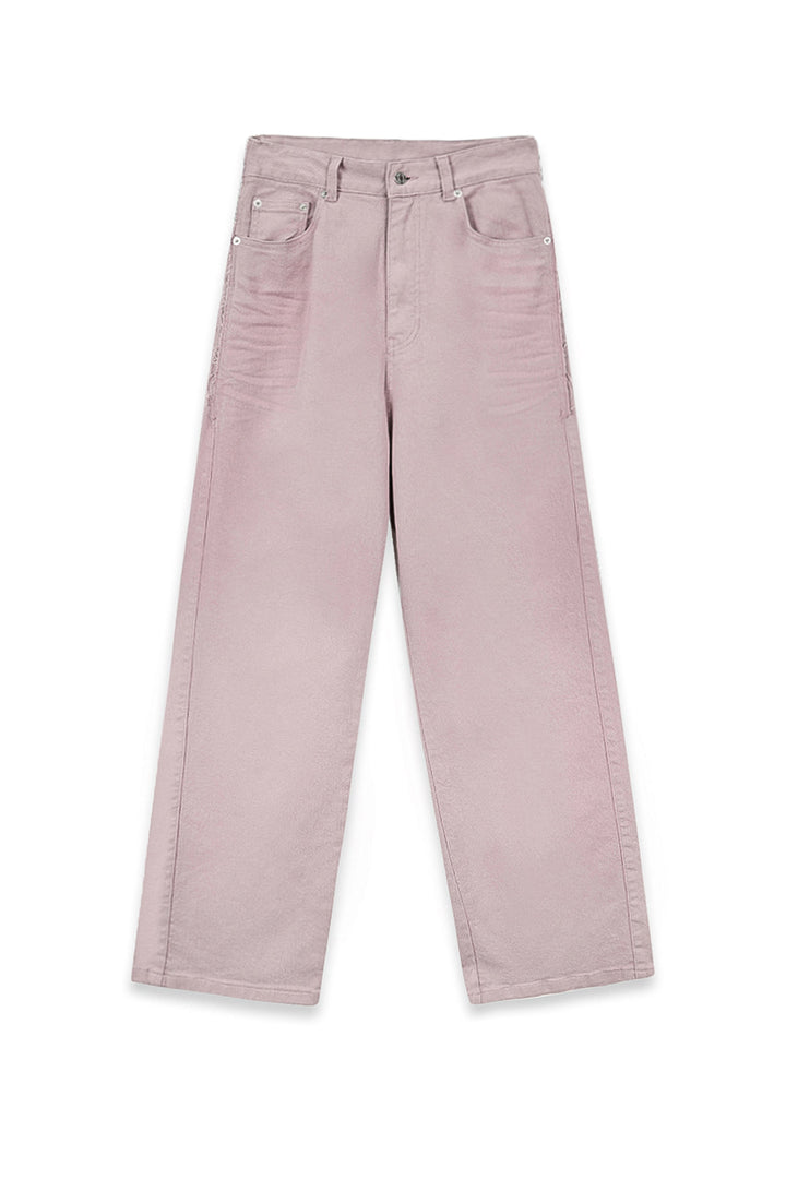 Matin Kim Color Point Washed Denim — Pink