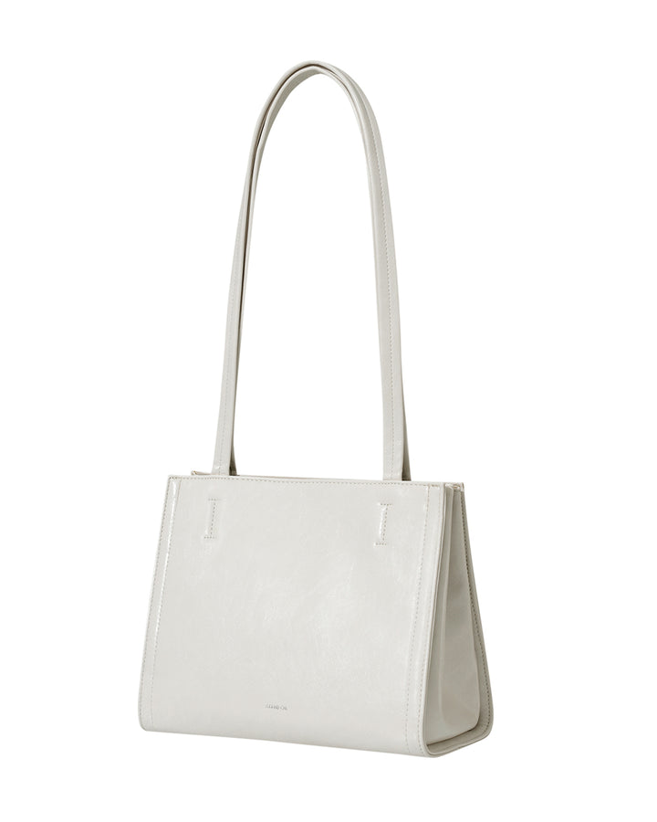 Stand Oil Oblong Mini Bag — Cream