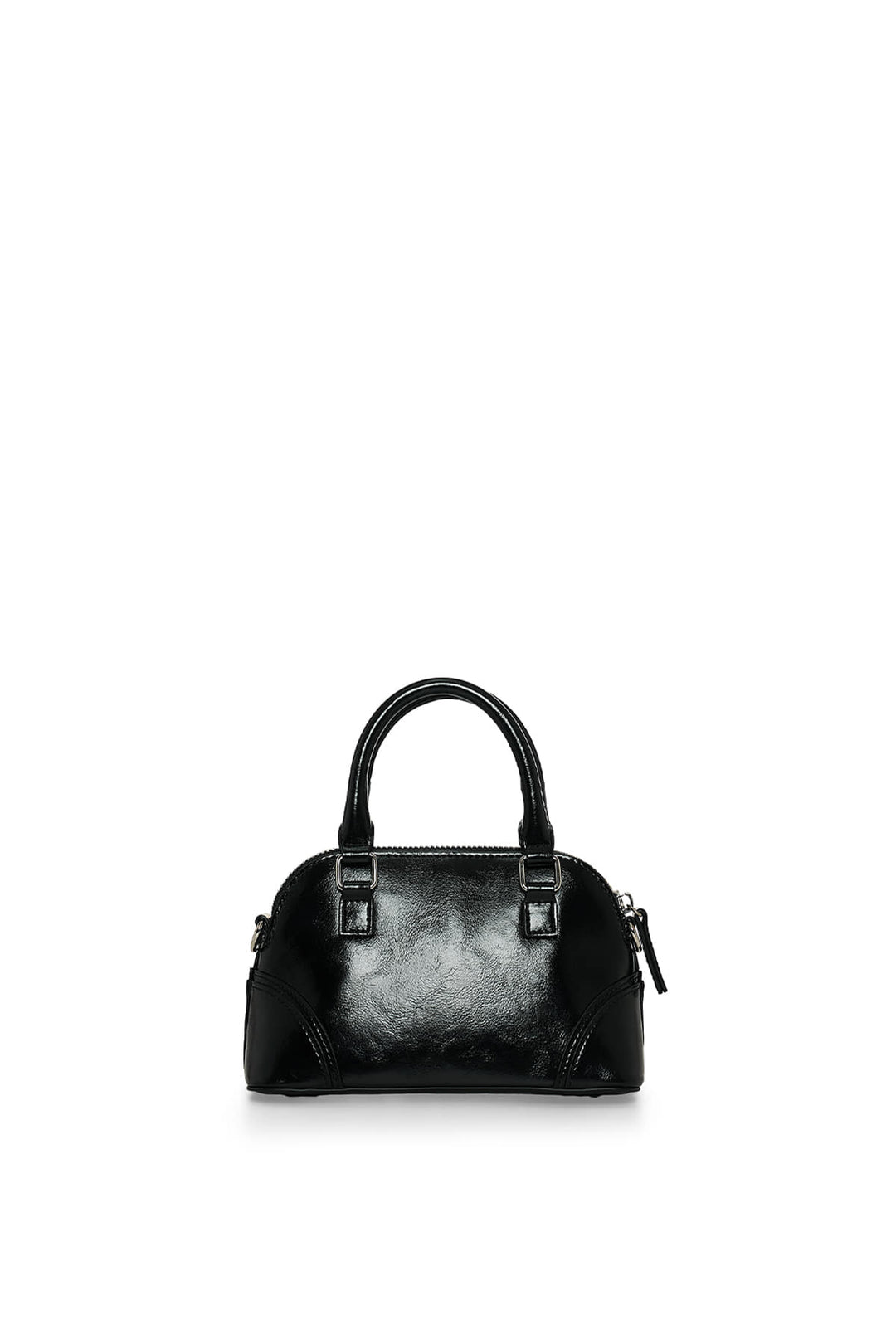 Matin Kim Curve Zip Mini Bag — Black