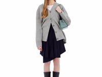 Stand Oil Oblong Tiny Shoulder Bag — Denim Blue