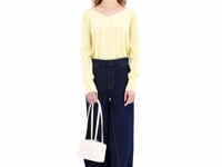 Stand Oil Post Bag — Square Box Shoulder — Cream