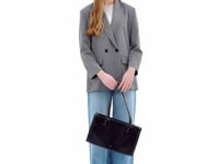 Stand Oil Oblong Bag — Stitch Black