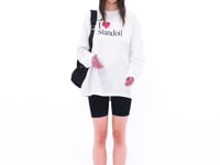 Stand Oil Tied Backpack — Black