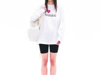 Stand Oil Tied Backpack — Cream