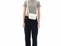 Stand Oil Riddle Bag — Minimal Crossbody — Cream