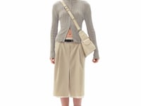 Stand Oil Joey Bag — Structured Crossbody — Cream
