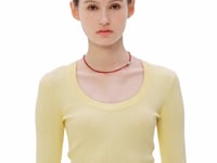 Stand Oil Jamano Rose Necklace — Red