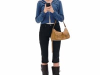 Stand Oil Joey Bag Mini — Camel