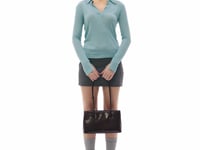 Stand Oil Square Low Bag — Maroon