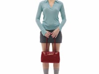 Stand Oil Square Low Bag — Red wine