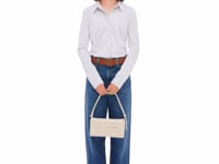 Stand Oil Butter Bag — Baguette Shoulder Crossbody — Vanilla