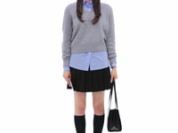 Stand Oil Oblong Mini Bag — Black