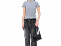 Stand Oil Boat Bag — Glossy Shoulder Crossbody — Black