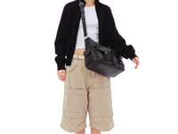 Stand Oil Joey Bag — Structured Crossbody — Maroon