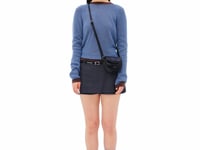Stand Oil Mino Bag — Half-Moon Crossbody — Black