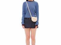 Stand Oil Mino Bag — Half-Moon Crossbody — Butter