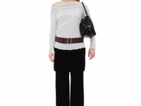 Stand Oil Mushy Bag — Nubuck Slouch Tote — Black