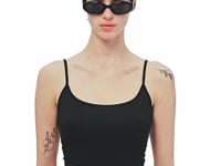 Stand Oil Day Glare Oval Sunglasses — Black