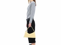 Stand Oil Melly Bag — Glossy Wrinkle Leather — Butter