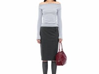 Stand Oil Mushy Bag — Nubuck Slouch Tote — Red wine