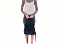 Stand Oil Plico Backpack — Black