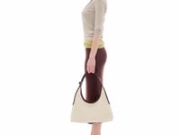 Stand Oil Ringo Bag Mini · Reversible Shoulder Bag — Raffia Brown